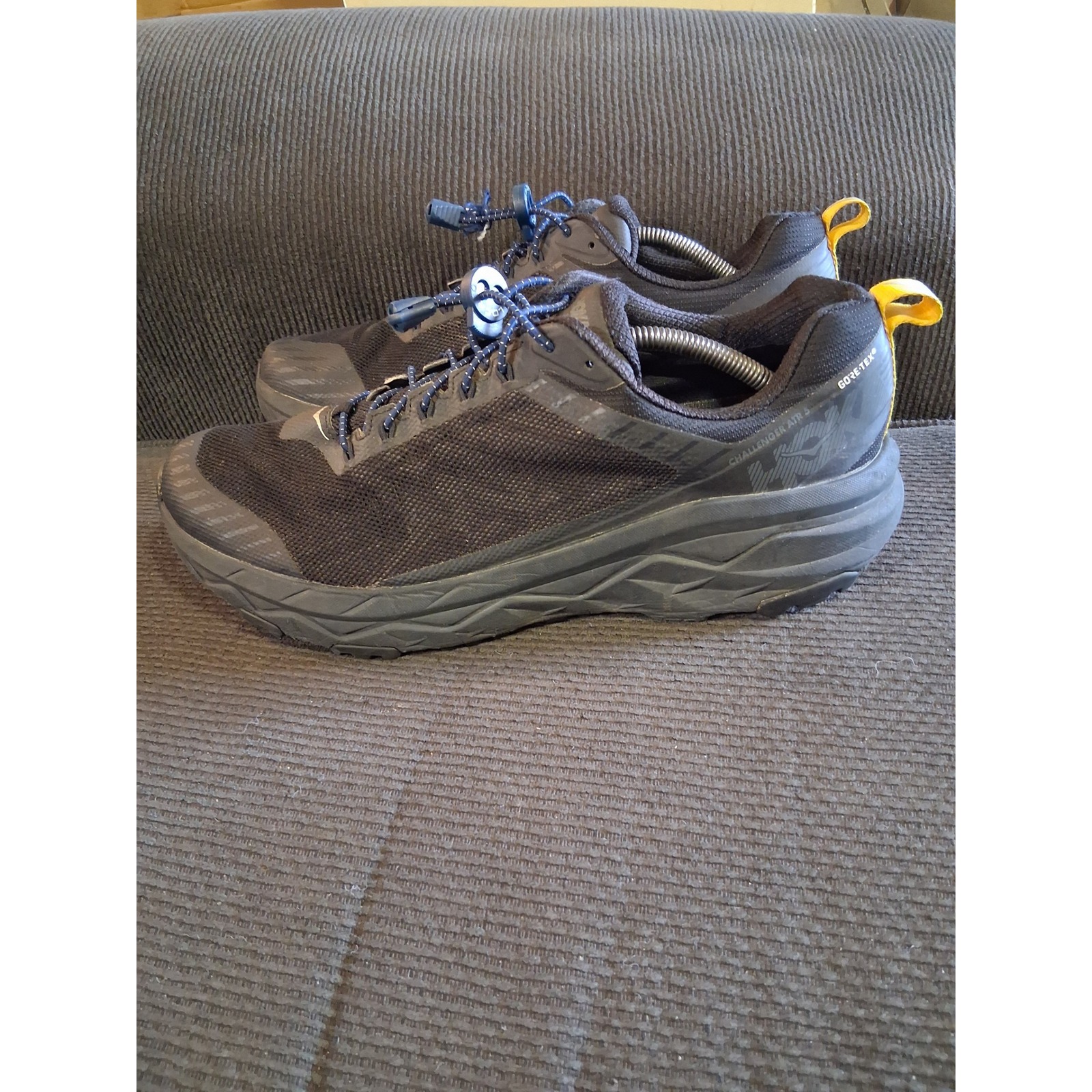 Hoka One One Challenger Atr 5 Gtx Mens Trail Running Shoes Black 1111030 12.5
